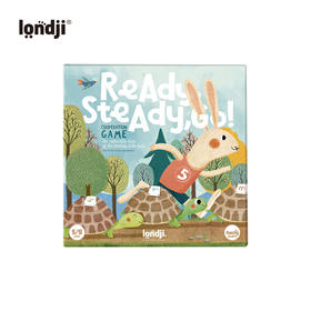 londji 龟兔赛跑 桌游 家庭游戏 策略思考 适合5岁+ 西班牙品牌 FG030U