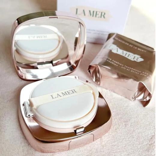 顺丰包邮【送礼袋+海蓝之谜唇膜5g】 LAMER海蓝之谜鎏金气垫12g 送同款替换芯12g 一般贸易 商品图6