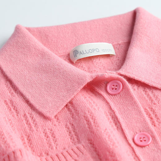 PALUOPO/PLT恤领女开衫E21877-C/约重290g帕罗 商品图13