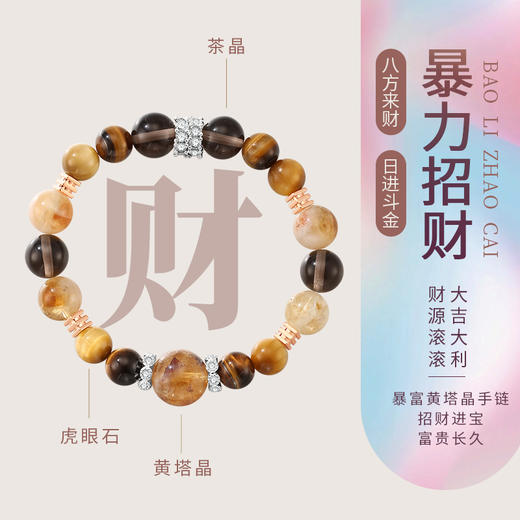 【ISME 天然水晶手串】18款可选 赠送《乘风》联名款礼盒礼袋 明星同款（2.10-2.18停发） 商品图7