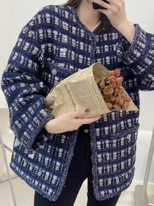 请输入扩版小香风外套 商品图1