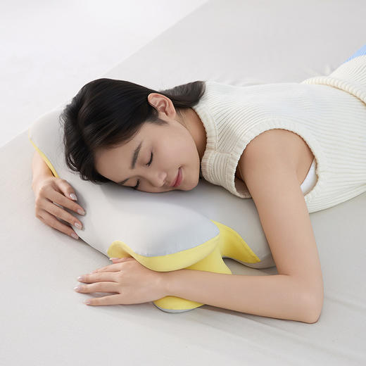 【品牌直发】加倍生活 零压深睡记忆棉枕芯枕头 0度芯盾4D枕-plus版  620*350*135mm 异性舒缓护颈枕芯按摩支撑记忆枕芯 商品图5