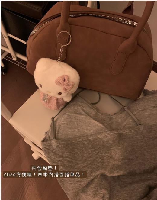 【GZ】无忧购26年春款49元2件带胸垫可调节肩带百搭蕾丝拼接吊带背心打底2042（截单后3-5天发货) 商品图9