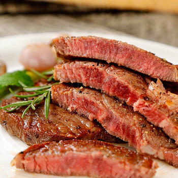 恒都 国产原切谷饲牛排 战斧牛排 西冷 眼肉 里脊牛排 牛瑞盈门1650g 商品图3