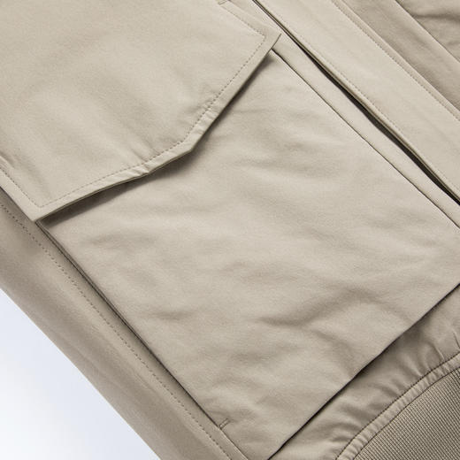 【易打理】圣得西青年男款立领休闲夹克2026新款春季百搭工装外套 商品图12