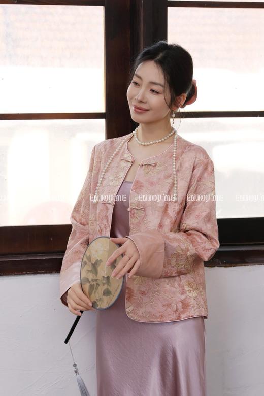 【门店同款】ENJOY春季“画中行”海棠春醉中式外套 169243964 商品图8