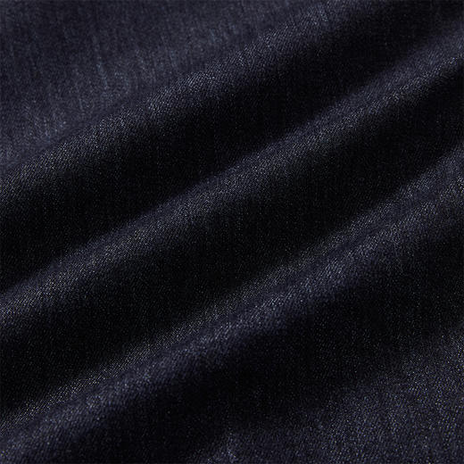 WHEELS and WIND 男女中性款水洗牛仔机能性耐磨宽松无领夹克外套 商品图1