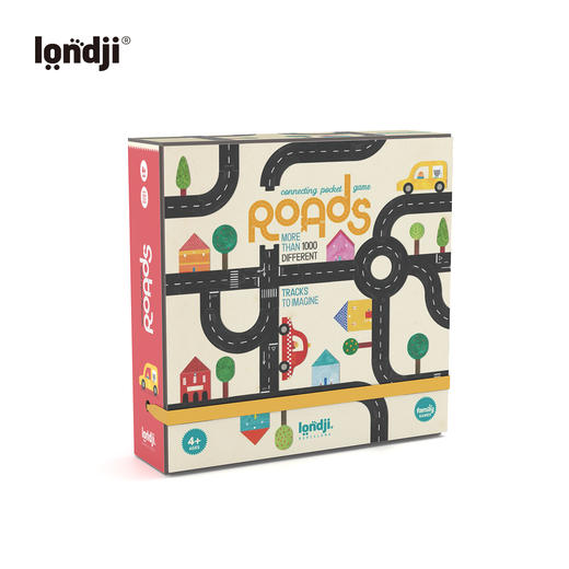londji 道路 便携版 自由拼图 适合4岁+ 西班牙品牌 PG006U 商品图0