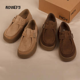和诚行2026春季新款一脚蹬外穿百搭时尚休闲真皮男式休闲鞋0551278