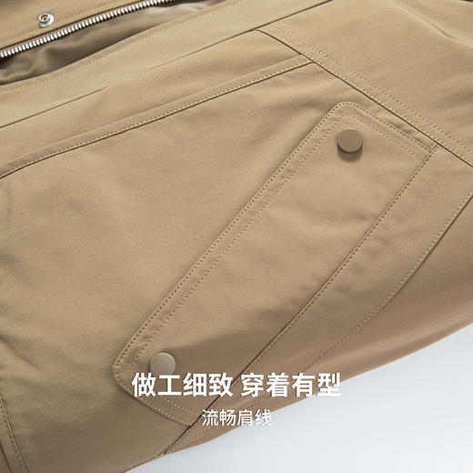 【易打理】圣得西男士休闲立领夹克时尚都市2026新款春季潮流外套 商品图6