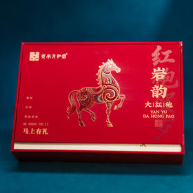 马年限定【大红袍·口粮茶】元和茶园 | 武夷岩茶乌龙茶 岩韵大红袍 礼盒装 一盒12泡100克8.5克/泡