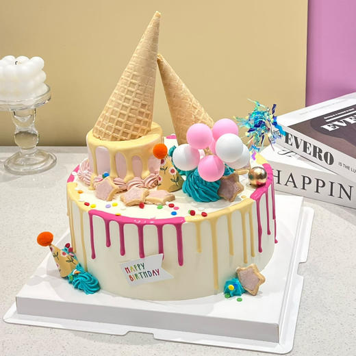 立体甜筒蛋糕 商品图0