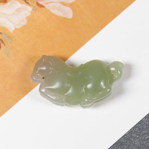 和田翠青玉唐马 商品图5
