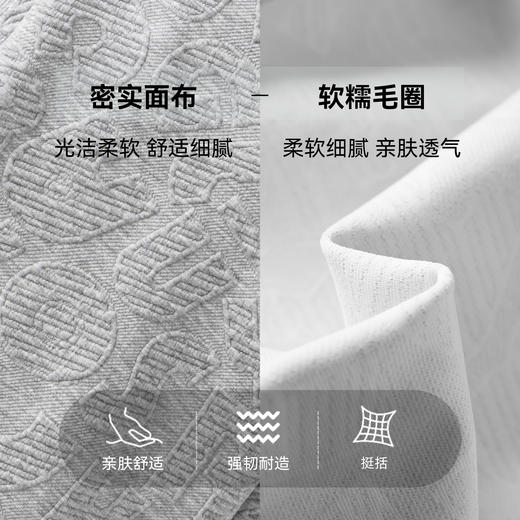 【件件底价，童装双倍积分】多多家男童卫衣2026春装新款春秋季儿童中大童刺绣圆领打底上衣潮11496 商品图3