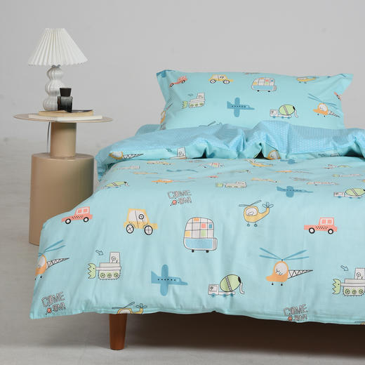 纯棉单人三件套透气亲肤宿舍必备床品套装 商品图4