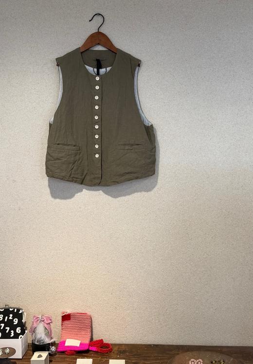 Atelier d'antan多纽扣马甲背心 商品图10