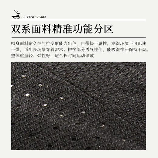 优极UG 速干跑步全顶帽 商品图4