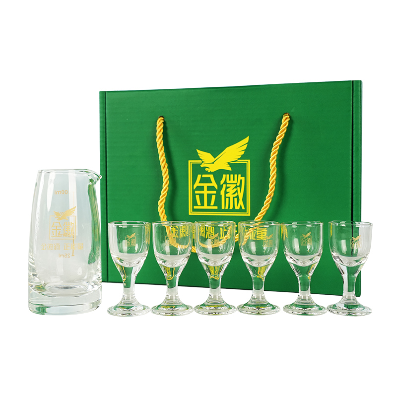 【赠品】金徽酒-1壶6杯酒具
