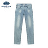 德鲨鲨鱼男装弹力牛仔裤2026夏季新款直筒休闲裤子男长裤 商品缩略图0