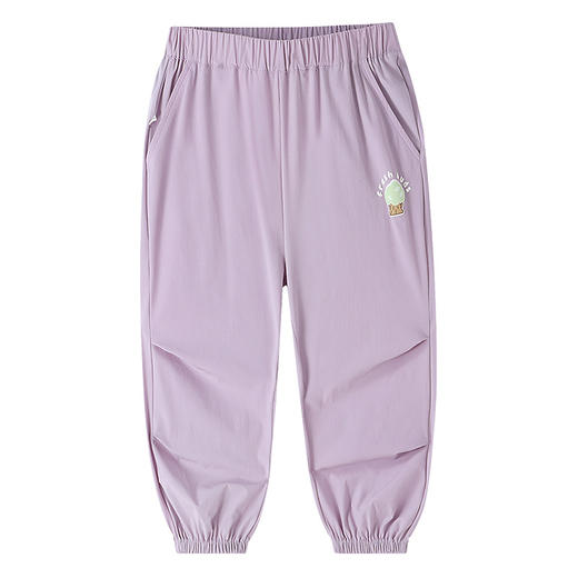 【实体店同款】男女童全腰梭织长裤夏季新款安奈儿童装XM626101 商品图6