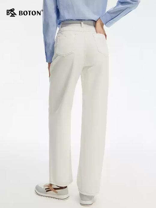 【三防】波顿女士春秋季直筒宽松防油污牛仔裤美式长裤LE367125 商品图3