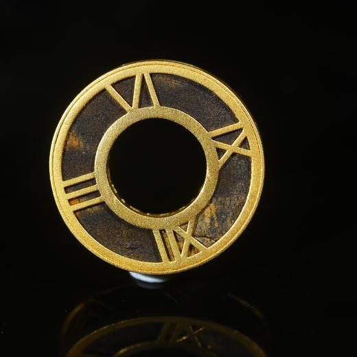 BC.NF2.8-4   白棋沉水包金挂件，4.42g 商品图0