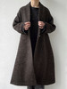 DONSEE10｜DS10AW2507-D 肌理棕 自然肌理长款大衣 商品缩略图4
