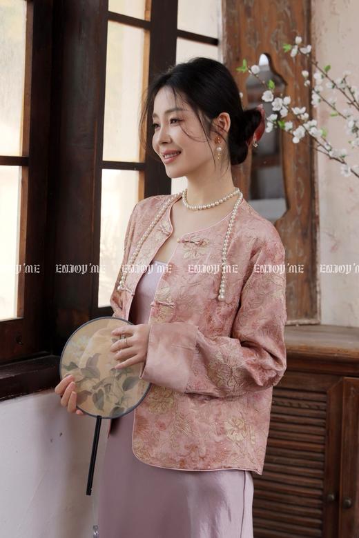 【门店同款】ENJOY春季“画中行”海棠春醉中式外套 169243964 商品图2