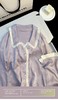【GZ】无忧购26年春季法式甜美风碎花冰丝长袖长裤荷叶边家居服套装WZL-1407#-9（截单后3-5天发货) 商品缩略图8