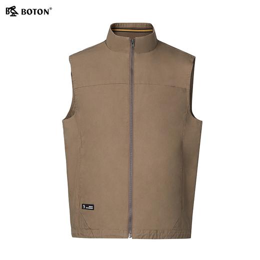 【莱赛尔】波顿男士四季立领马夹合身棉质立领高级感美式休闲马甲MJ039125 商品图4