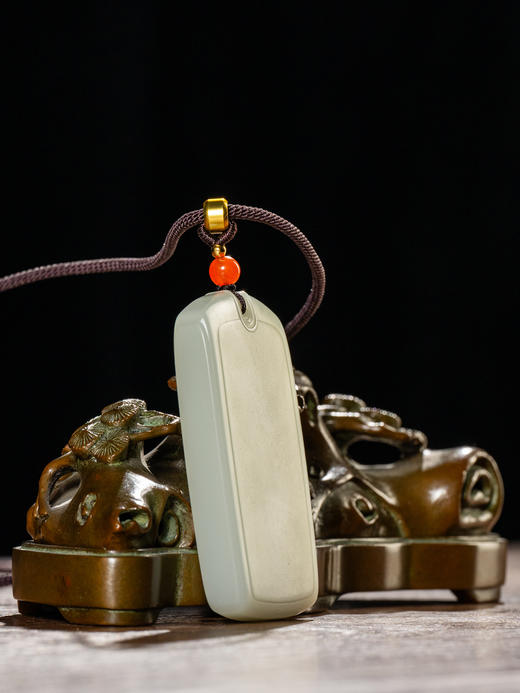 玉雕无事牌 商品图1