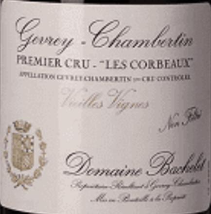 Domaine Denis Bachelet Gevrey-Chambertin Les Corbeaux Vieilles Vignes丹尼斯巴舍莱酒庄热夫雷香贝丹科尔博一级园老藤红葡萄酒2022 商品图0