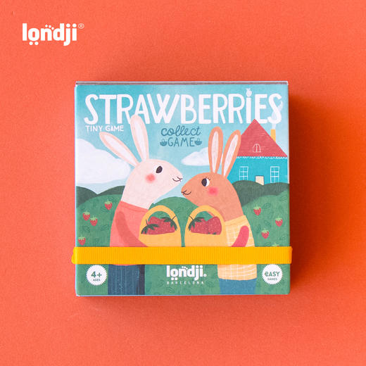 londji 草莓大作战 小小桌游 收集任务 适合4岁+ 西班牙品牌 TG001U 商品图1