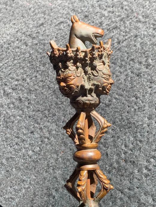 藏传青铜马头金刚橛法器，顺丰包邮 商品图9