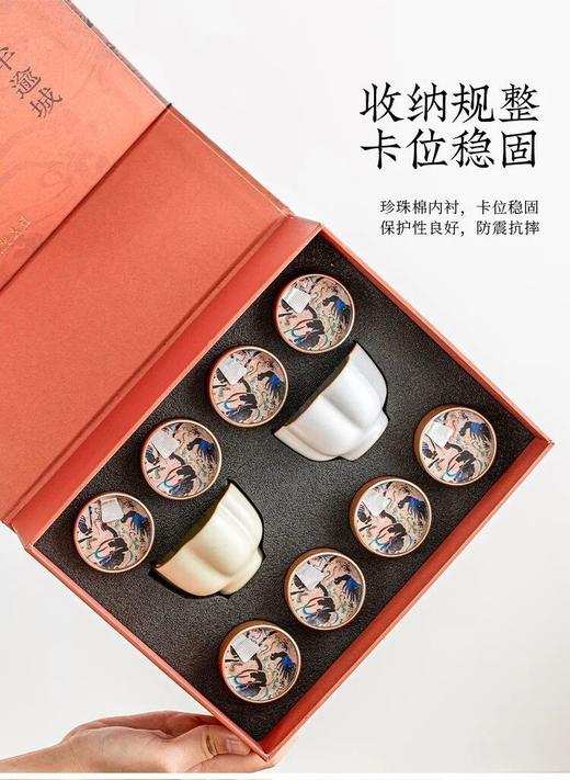 敦煌文创·茶悟涤心茶叶茶具礼盒 | 品茶赏器，实用美观，送人有情谊 商品图6