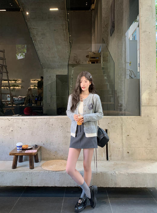 <曾小咸推荐>2.14现货秒杀 ！微信超特价！立体花朵毛织开衫 日常209.99 立减120 秒杀89.99！！ 商品图8