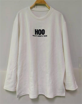 NC圆领小标长袖针织T恤51010A 冬季 908624201014