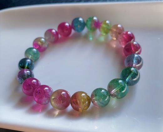 10mm单圈西瓜碧玺手串 商品图8