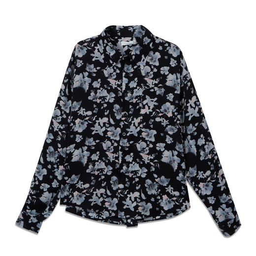 休闲时尚复古花卉长袖衬衫-纪念日百货门店同款169251817 商品图4