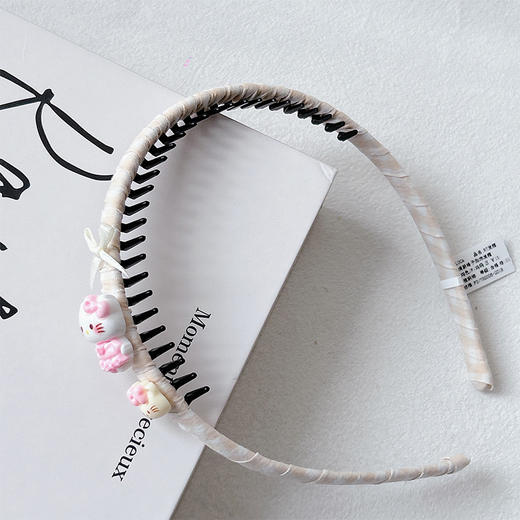 清新格子侧饰发箍-纪念日百货门店同款169256589 商品图3