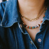「野孩子」多宝天然石项链 | 总长约45cm 自由配色 不遵循规则 to me 天然石饰品 商品缩略图2