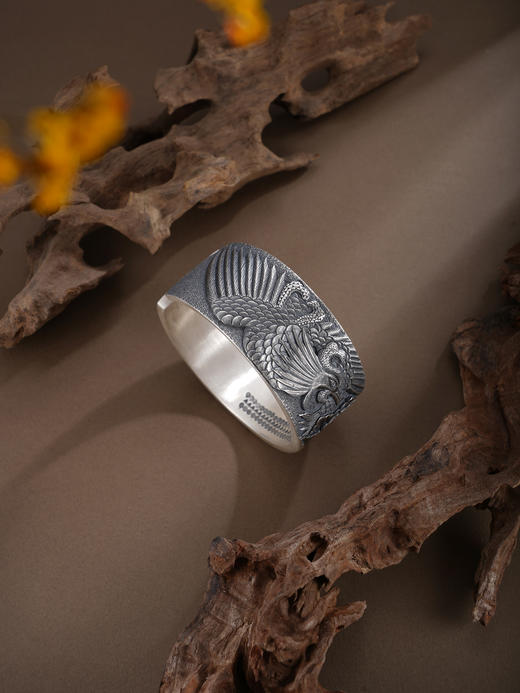 子佩集S999手工银【凤凰牡丹】手镯【ZYG024】原创设计2602 商品图2