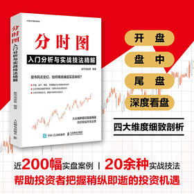 分时图入门分析与实战技法精解 淘金客 开盘盘中尾盘深度看盘实盘案例洞悉机构投资者动向培养市场感知力 A股股市投资理财书籍