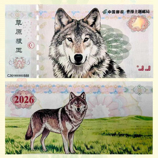 《草原狼王》珍爱野生动物系列纪念套组 商品图1