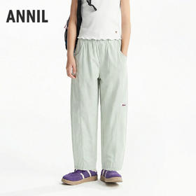 女童全腰梭织单裤夏季新款安奈儿童装EG626753