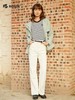 波顿夏季女士短袖经典黑白色条纹t恤美式休闲上衣LT327225 商品缩略图1