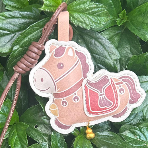 佛山市博物馆 PU皮萌马挂件 商品图3
