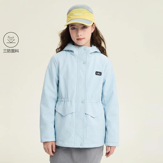 笛莎/Deesha 2026年春季新款儿童女童梭织外套工装外套 商品图0