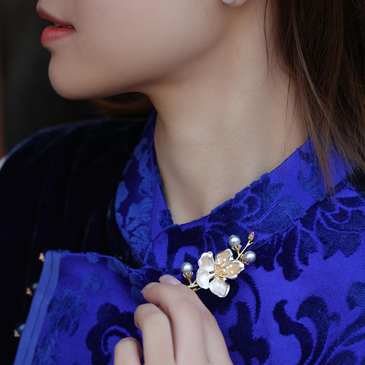 小羊定制|珍珠胸针盛宴，海水珍珠，款款精品 商品图7