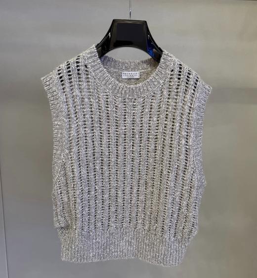 女款镂空无袖针织毛衣hu006 商品图0